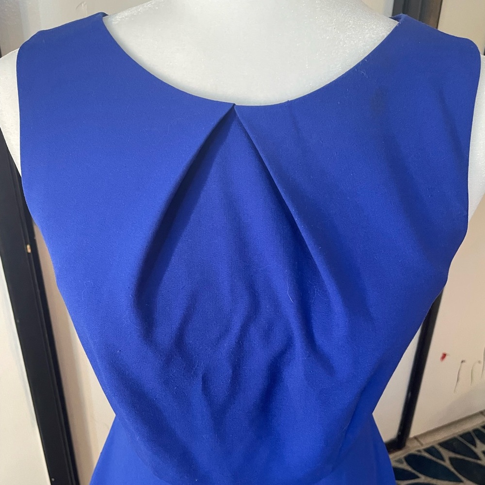 Royal blue a-line dress - Picture 2 of 9
